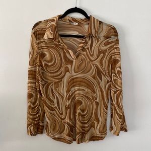 Vintage 70s Charlotte Russe top